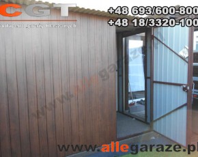 Domek ogrodowy orzech 3x2 standardowy 